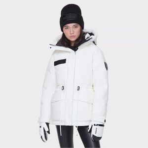 ◼️Rudsak Parka winter jacket color white, size Medium